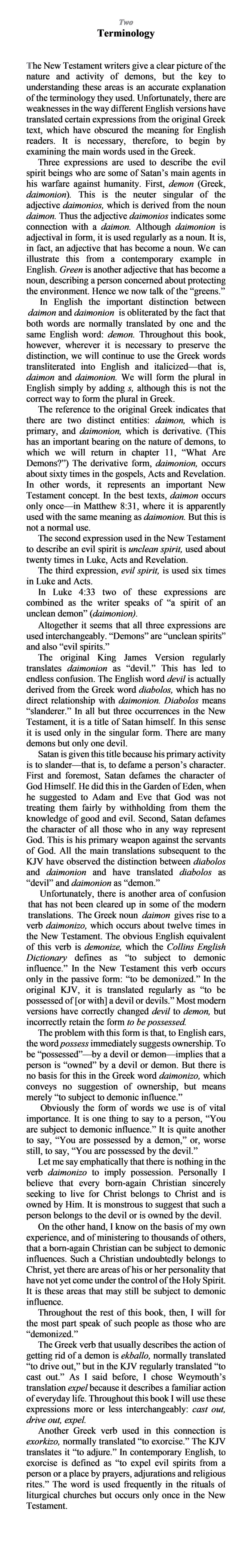They Shall Expel Demons
